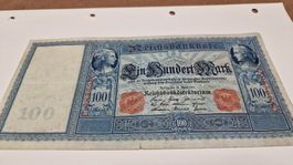 Reichsbanknote Ein Hundert Mark 1910 Sammlerstück