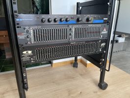 2x Peavey EQ und 1x MPX100. Bandraumauflösung