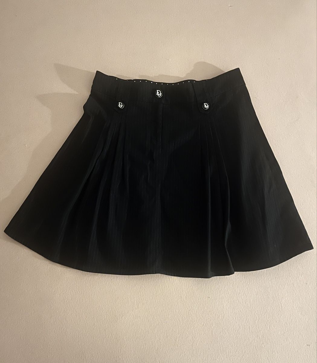 Dior Röcke: Dior Minirock schwarz gestreift – Gebraucht aus Riehen von sof_2xg6 1
