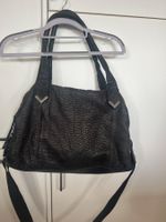 Grand sac épaule en cuir IKKS