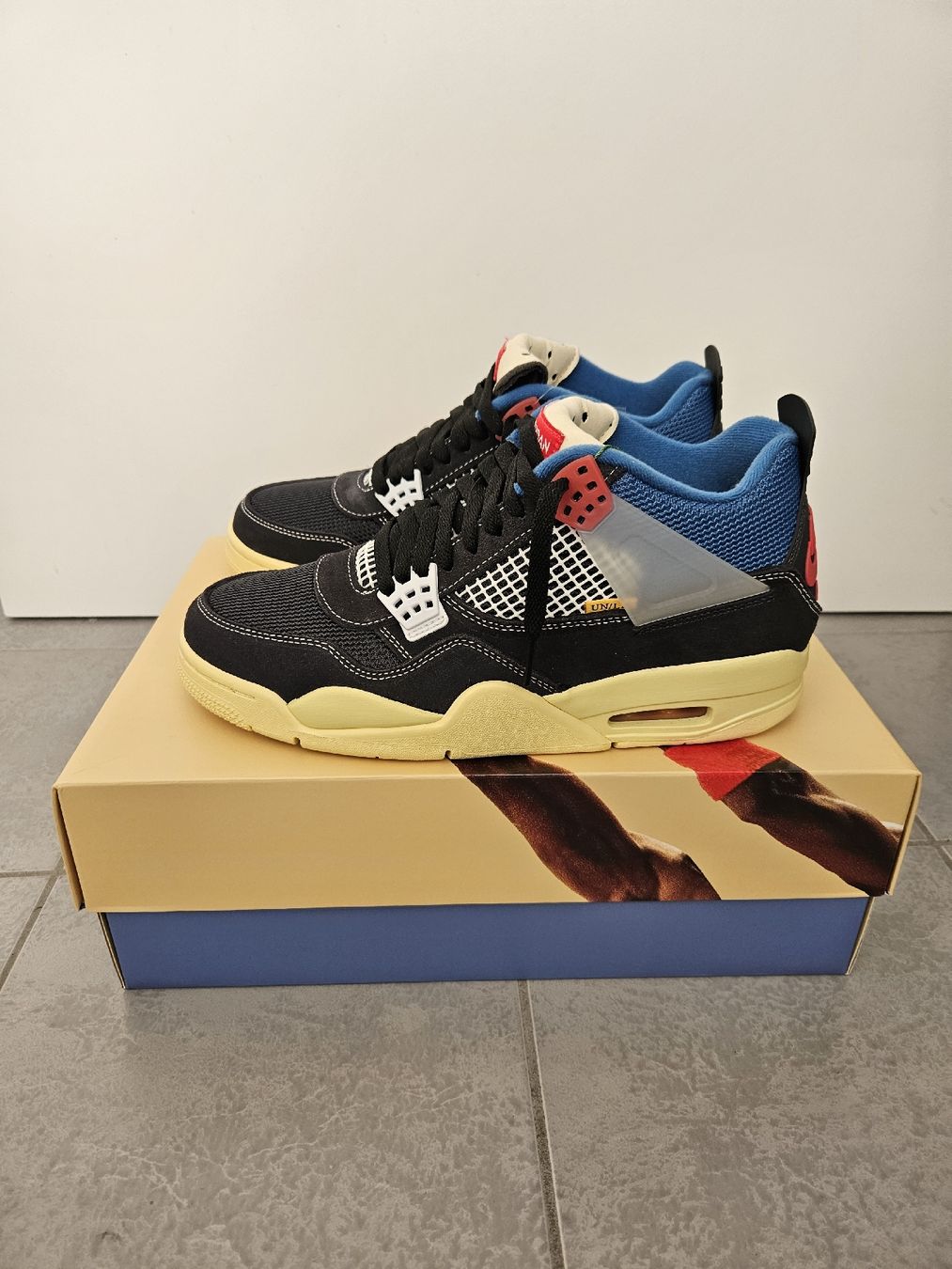 Jordan Scarpe da uomo: Jordan 4 Retro Union Off Noir – Nuovo e nell'imballaggio originale da camorino venduto da abenzo