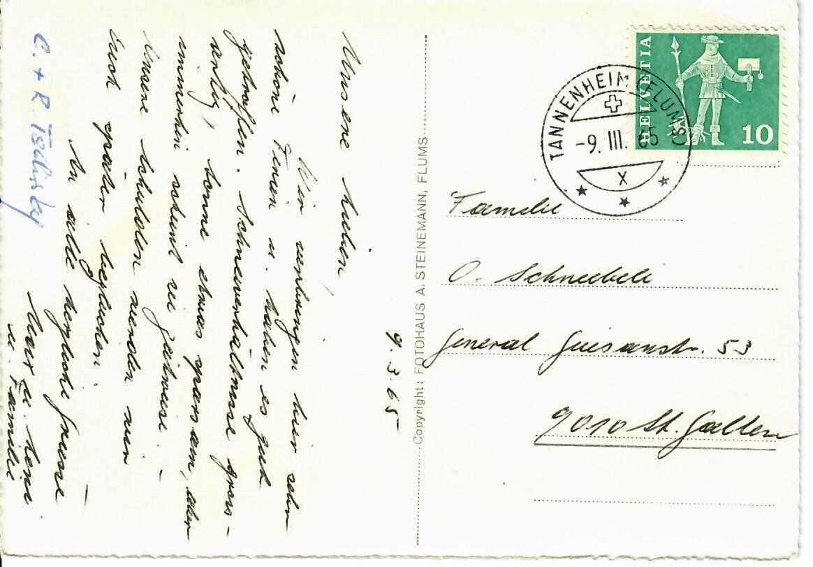Cartes postales: Hotel Cafrida Flumserberg – D'occasion à Hochdorf par Ziegel-16 1