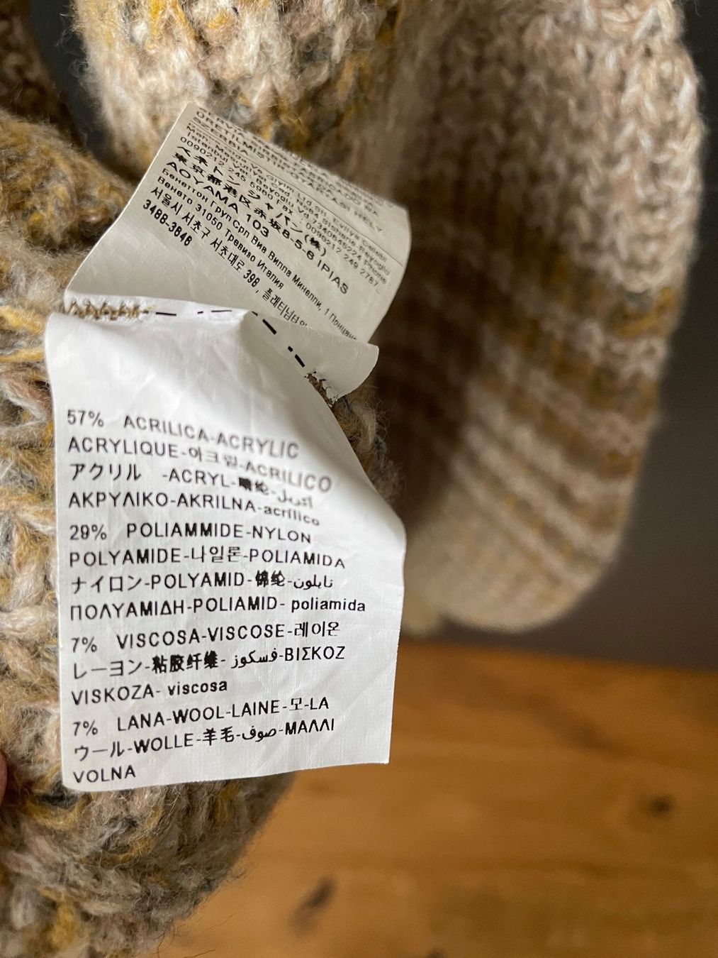 Sisley Pulls & Sweat-shirts: Sisley - Pullover mit speziellem Muster und Statement-Ärmeln – Neuf (Voir description) à Trüllikon par Megan 4
