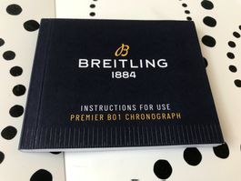 BREITLING - PREMIER B01 CHRONOGRAPH - INSTRUCTION FOR USE