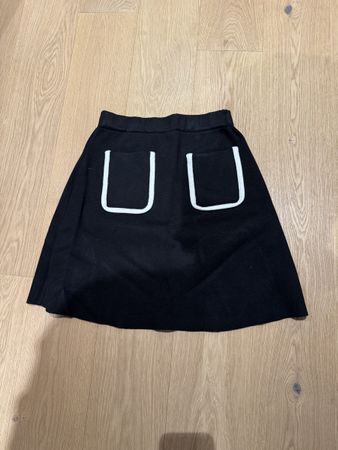 Schwarzer Minirock von Zara, Grösse S