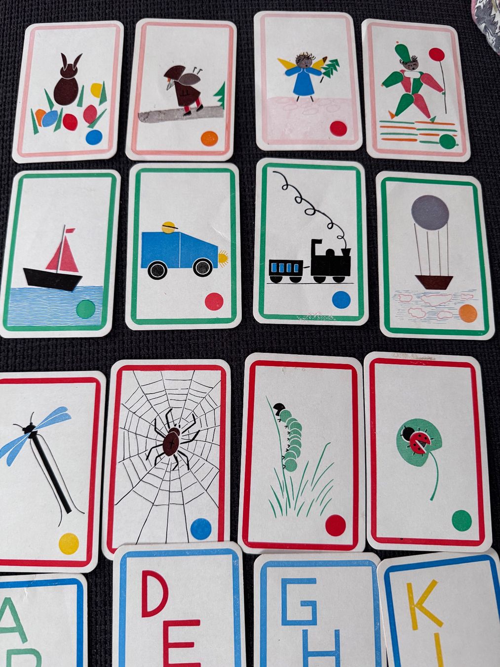 Spiele: ABC-Kinderquartett aus den 1940/50ern – Gebraucht aus Seewen SZ von web_ 4