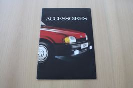 Ford Accessoires Katalog broschüre audio anlagen 1980er