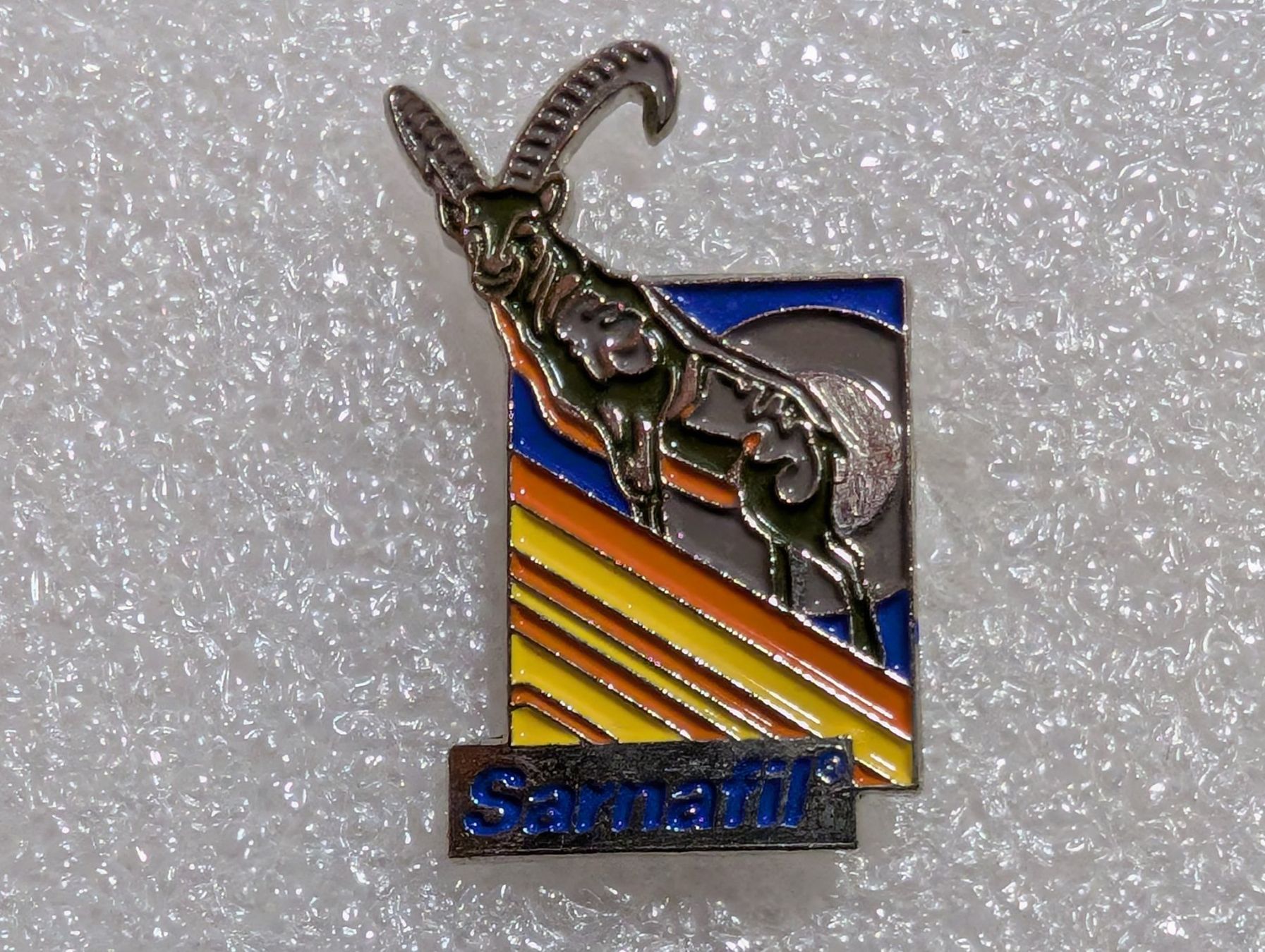 Placchette & Badge: Ansteckpin 253: Sarnafil – Usato da Oppligen venduto da Pin-Fall-Shop