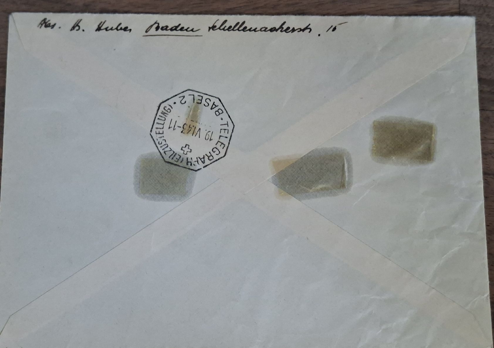 Tutti i francobolli: Bundesfier 1943 / Telegraph Eilzustellung – Usato da Balgach venduto da SIMEON27 1