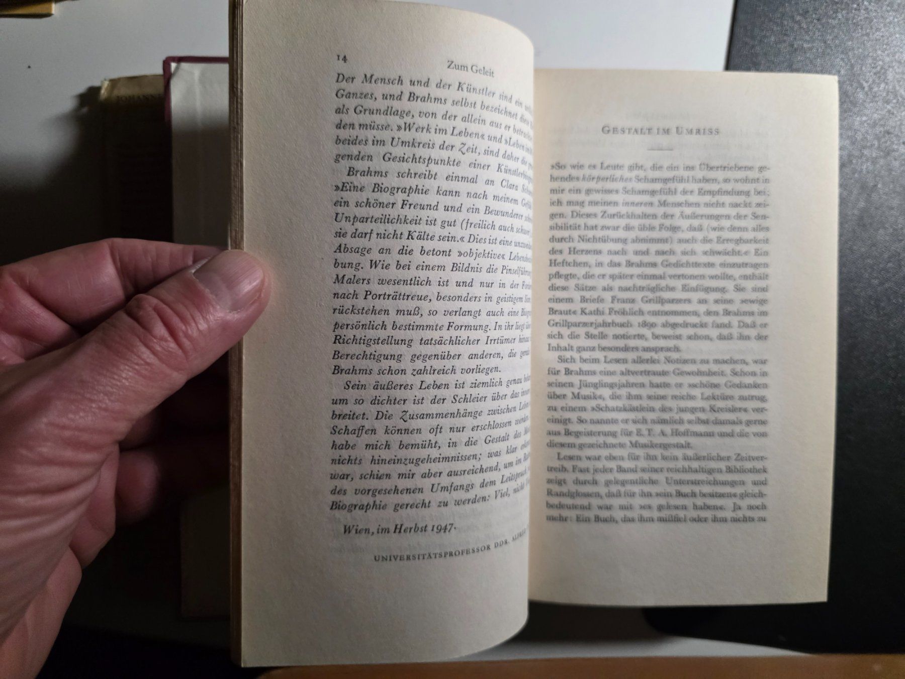 Libri: Alfred Orel - Johannes BRAHMS - 1948 – Usato da Walterswil BE venduto da Lonitti 9