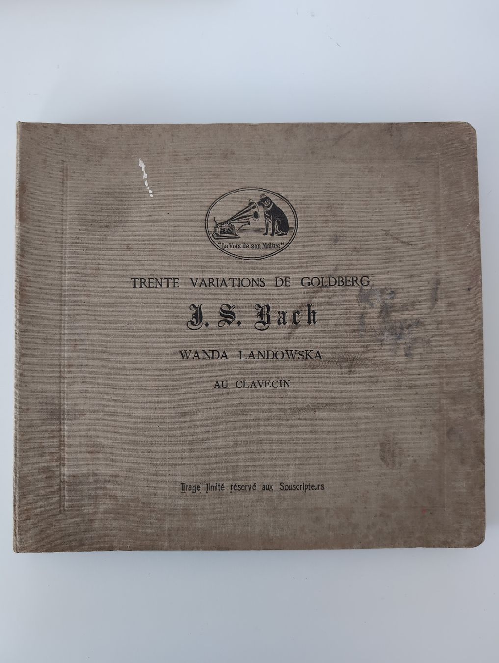 Schallplatten: J.S. Bach - Goldberg Variationen - Wanda Landowska – Gebraucht aus Walzenhausen von Patrik23