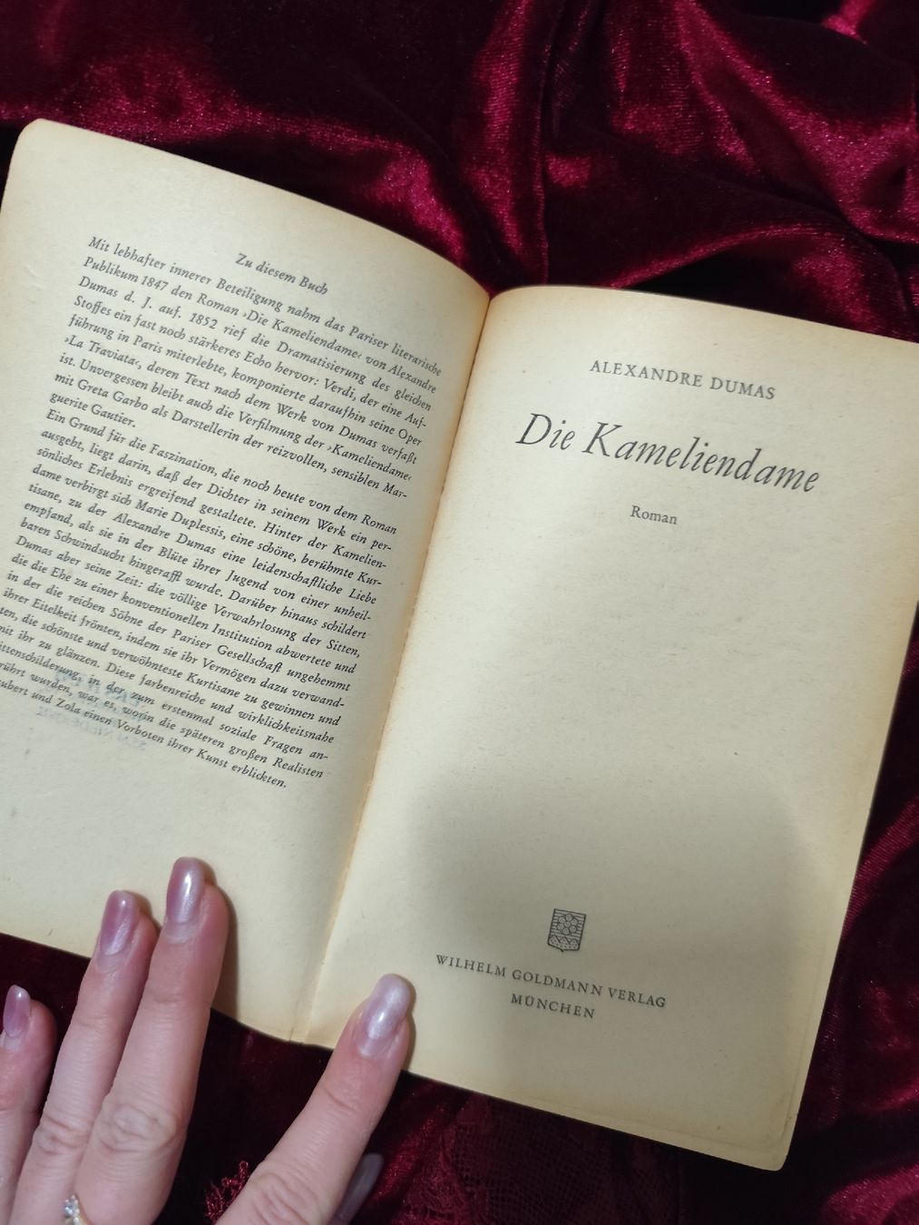 Bücher: Rare Alexandre Dumas "Die Kameliendame" Pocket Book! – Gebraucht aus Mägenwil von VintageGirly 6