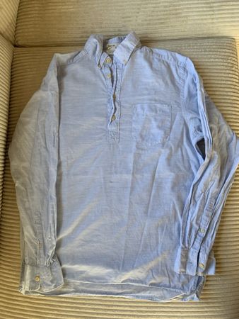 Chemise bleue H&M