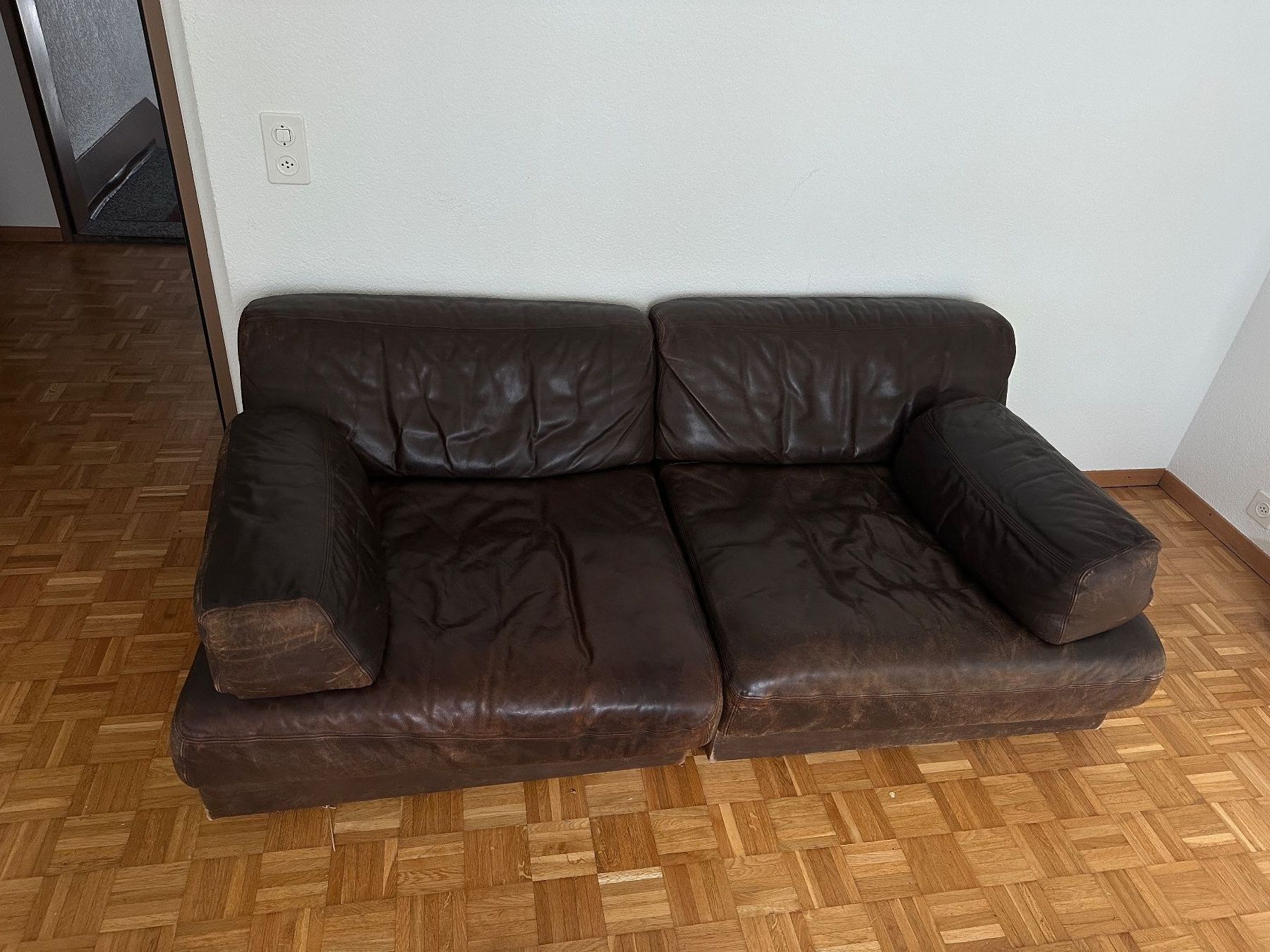 De Sede Divani: De Sede DS76 Design Leather Sofa/ Schlafsofa + Pflegeset – Usato da Zürich venduto da juwiel 2