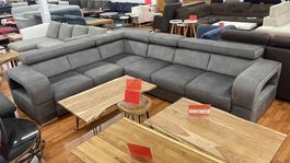 ECKSOFA MIT STAURAUM & BETTFUNKTION WINTER SALE -50%
