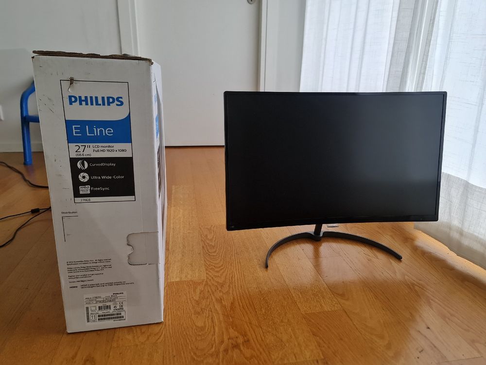 Philips Ecran Lcd Incurv Ultra Wide Color Fhd E Qjab Comprare