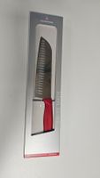 Victorinox Swiss Classic Santoku Messer rot