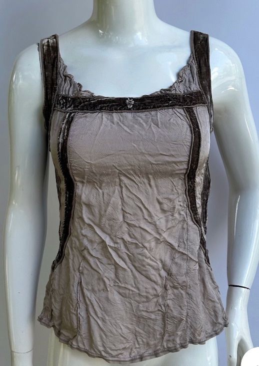 Top: Y2k Vintage Marithe Francois Girbaud Tank Top M – Usato da Bern venduto da Rigoler