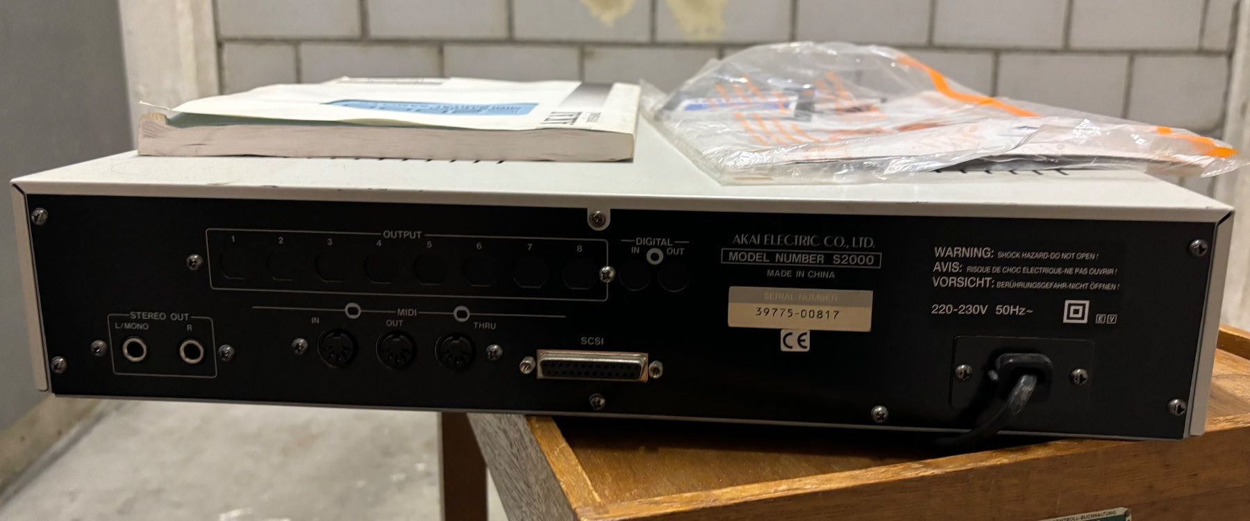 Akai Musikinstrumente: AKAI S2000 Vintage Sampler – Gebraucht aus zürich von  3