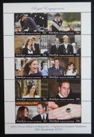 PENRHYN Cook Islands Kat. KB 621-630 ** 2010 William & Kate