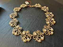 Vintage “David Grau” Halskette Luxus Modeschmuck