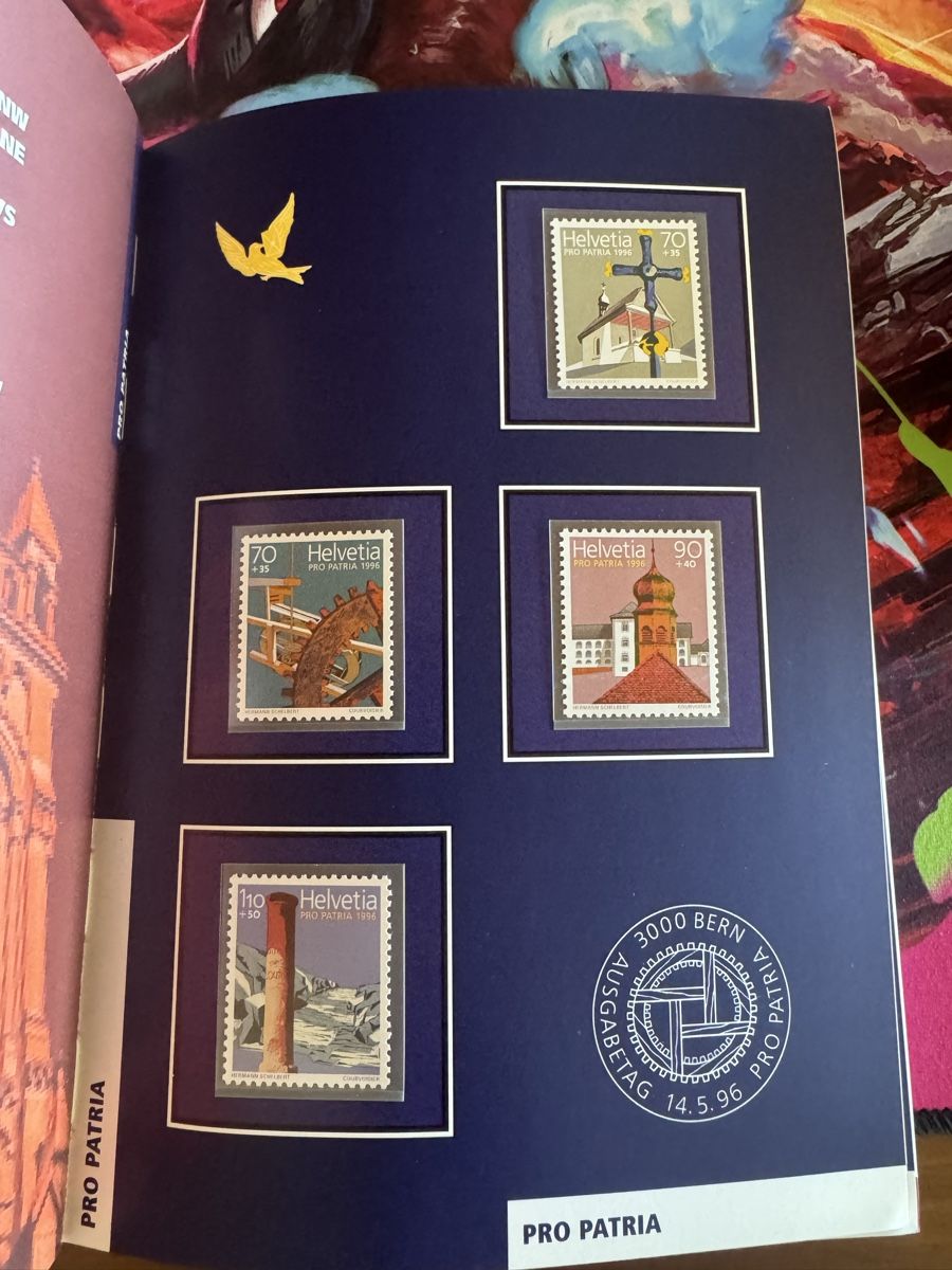 Alle Briefmarken: Schweizer Briefmarken Jahrbuch 1996 – Neu (gemäss Beschreibung) aus Leutwil von Jaxon_withXx 3