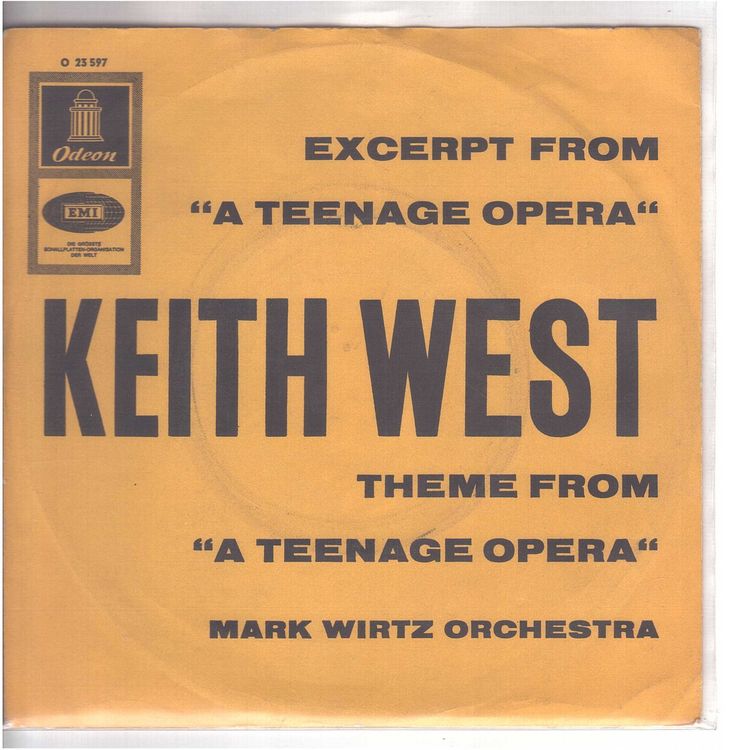 KEITH WEST - A TEENAGE OPERA | Kaufen auf Ricardo