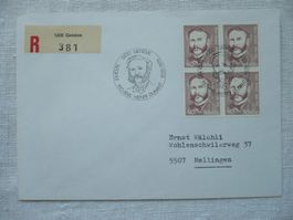 1978 150 Jahre Henri Dunant 4er-Bl. SBK 618