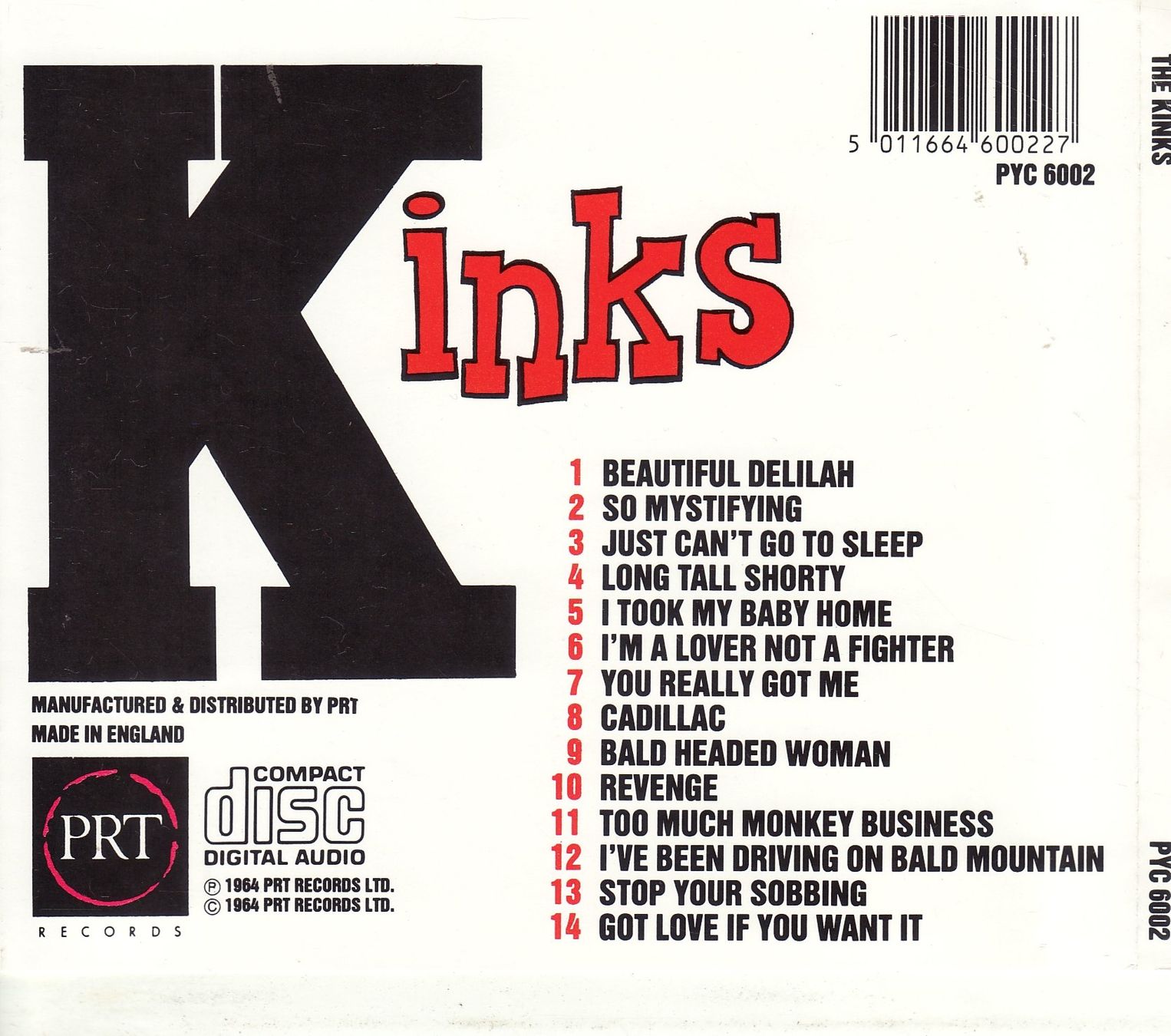 CDs: The Kinks Kinks – Neu (gemäss Beschreibung) aus Boussens von catfood01 1