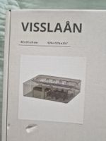 IKEA VISSLAAN Aufbewahrungsbox 32x31x9 cm neu in OVP