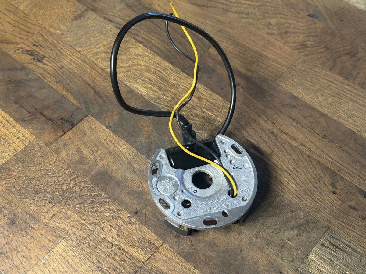 Puch Parti ricambio per ciclomotori: Zündplatte Puch Za50 Original Bosch Ducati – Usato da Bolken venduto da si.x.las 2