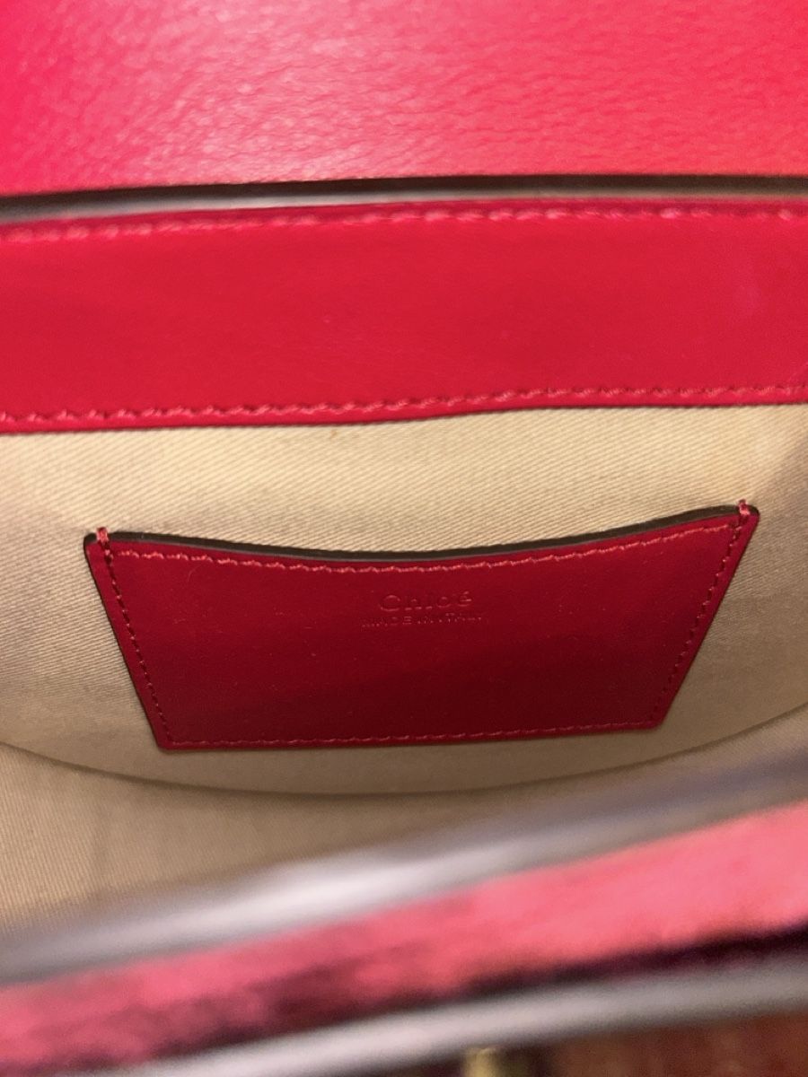 Chloé Borse da donna: Chloé Handtasche, pinke Krokooptik – Usato da Pfäffikon ZH venduto da ers_w9mn 4