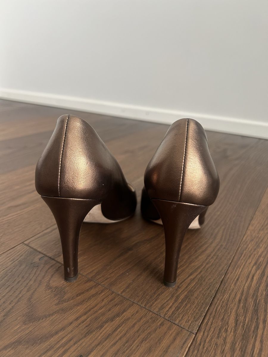 Navyboot Scarpe da donna: Navyboot bronze leather pumps, size 36 – Usato da Wollerau venduto da Dolder23 3
