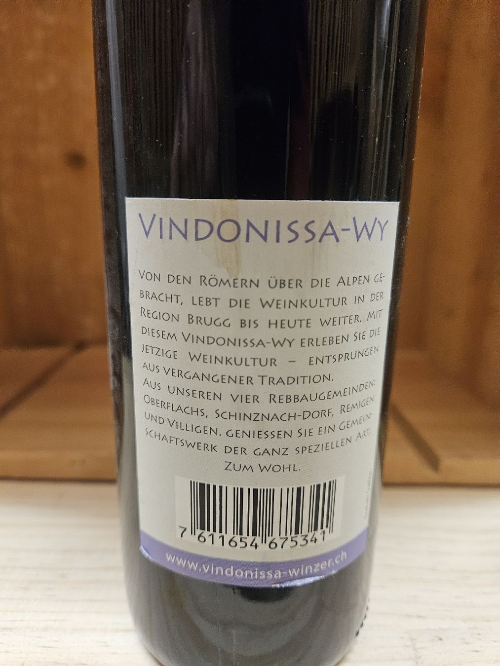 Vino: Vindonissa Wy 2009 – Nuovo e nell'imballaggio originale da Zofingen venduto da WouterSamwel 1