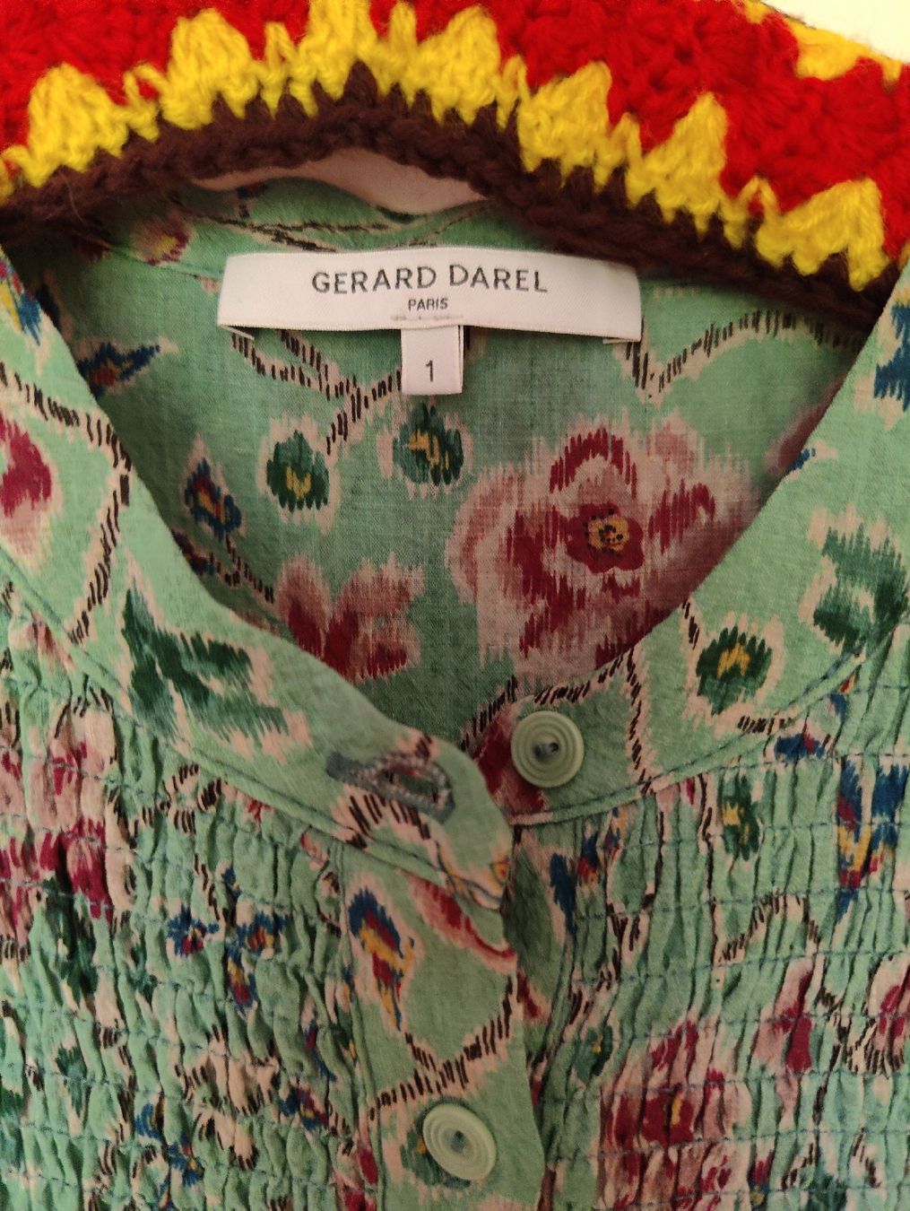 Gérard Darel Vestiti: robe Gerard Darel fleurs  – Usato da Bern venduto da linouma 1