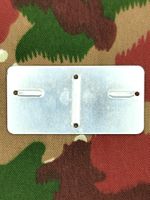 Metallplättchen für Pilotenabzeichen, Variante 2