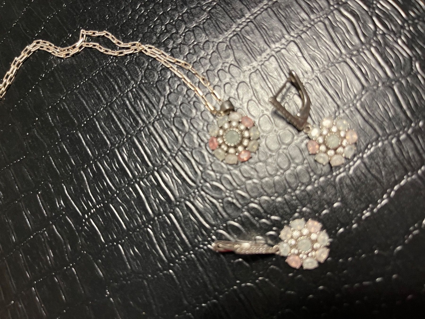 Ohrringe & -stecker: Set Con pietre levigate -Argento – Neu (gemäss Beschreibung) aus Gordevio von LanaZimm 5