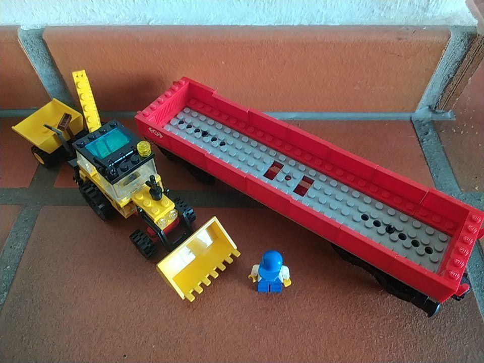 Lego Giocattoli: 4543 Railroad Tractor Flatbed – Usato da Bremgarten AG venduto da redstar69 1