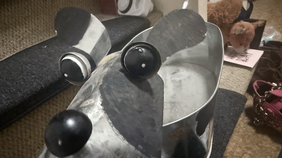 Blumentöpfe: Gartendeko Hund Metall - Vintage Stil, ein Hingucker! – Neu (gemäss Beschreibung) aus Zürich von Krikri21 4