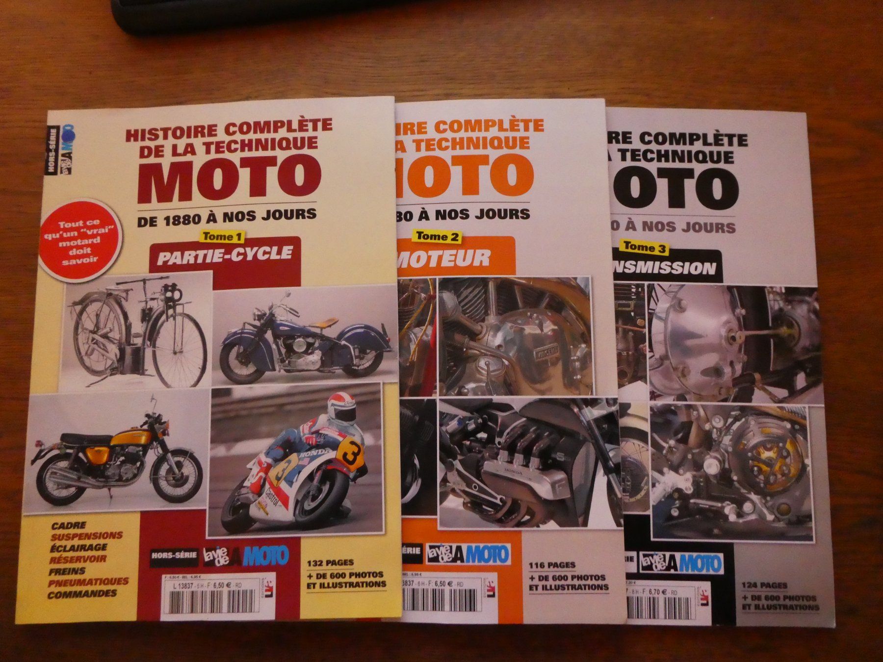 Riviste & Magazine: HISTOIRE COMPLETE DEL LA TECHNIQUE MOTO 2014, Heft 1,2,3 – Usato da Würenlos venduto da KKMeister