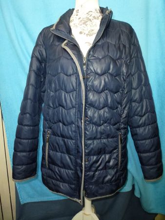 WATTIERTE JACKE ULTRA LEICHT GR 42 RV UND DRUCKKNÖPFE FRÜHJA