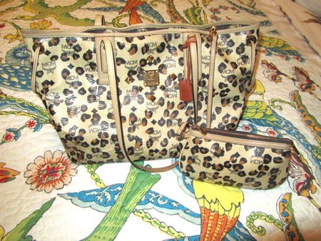 MCM Tasche,orig.Visetos/Leder, inkl.Clutch & Schloss!VERSAND