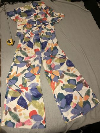 Gemustertes Set mit Hemd und Hose