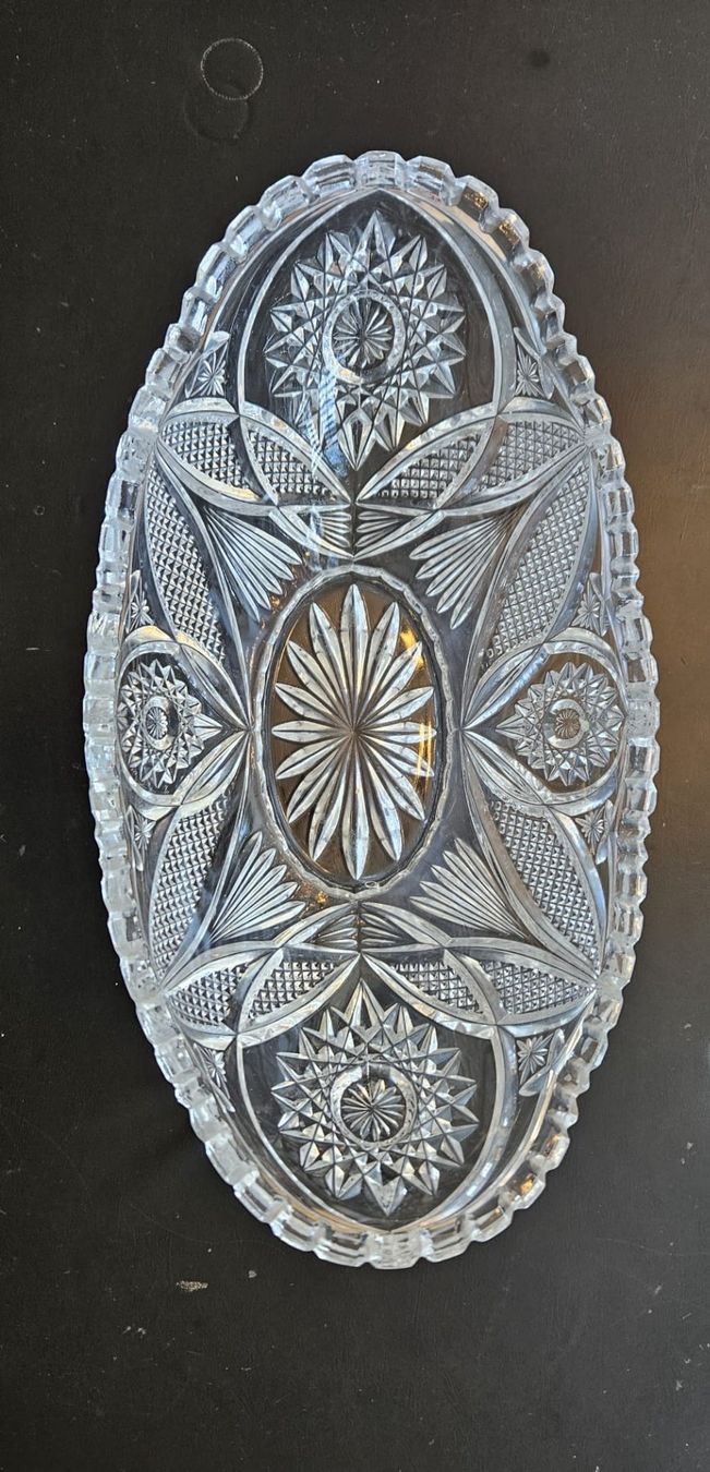 Ciotole: Kristall Glasschale oval – Usato da Volketswil venduto da Corvette06 2