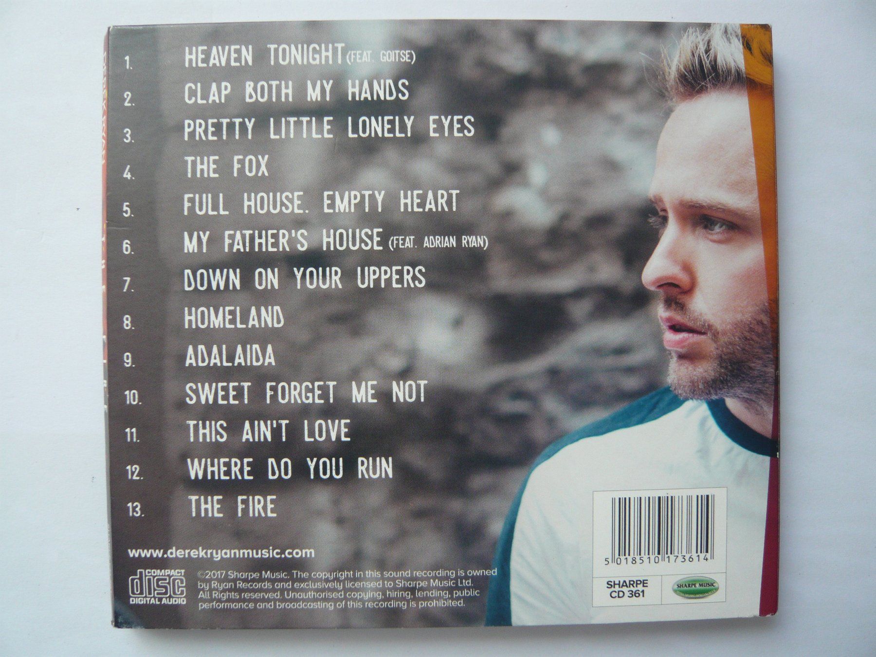 CDs: DEREK RYAN THE FIRE – D'occasion à Winterthur par Cajun 2