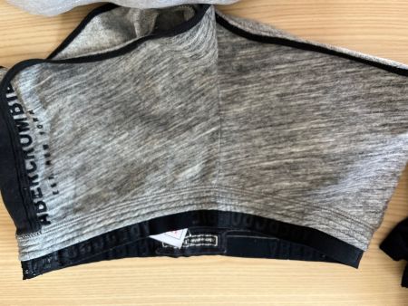 Short gris Abercrombie Taille S