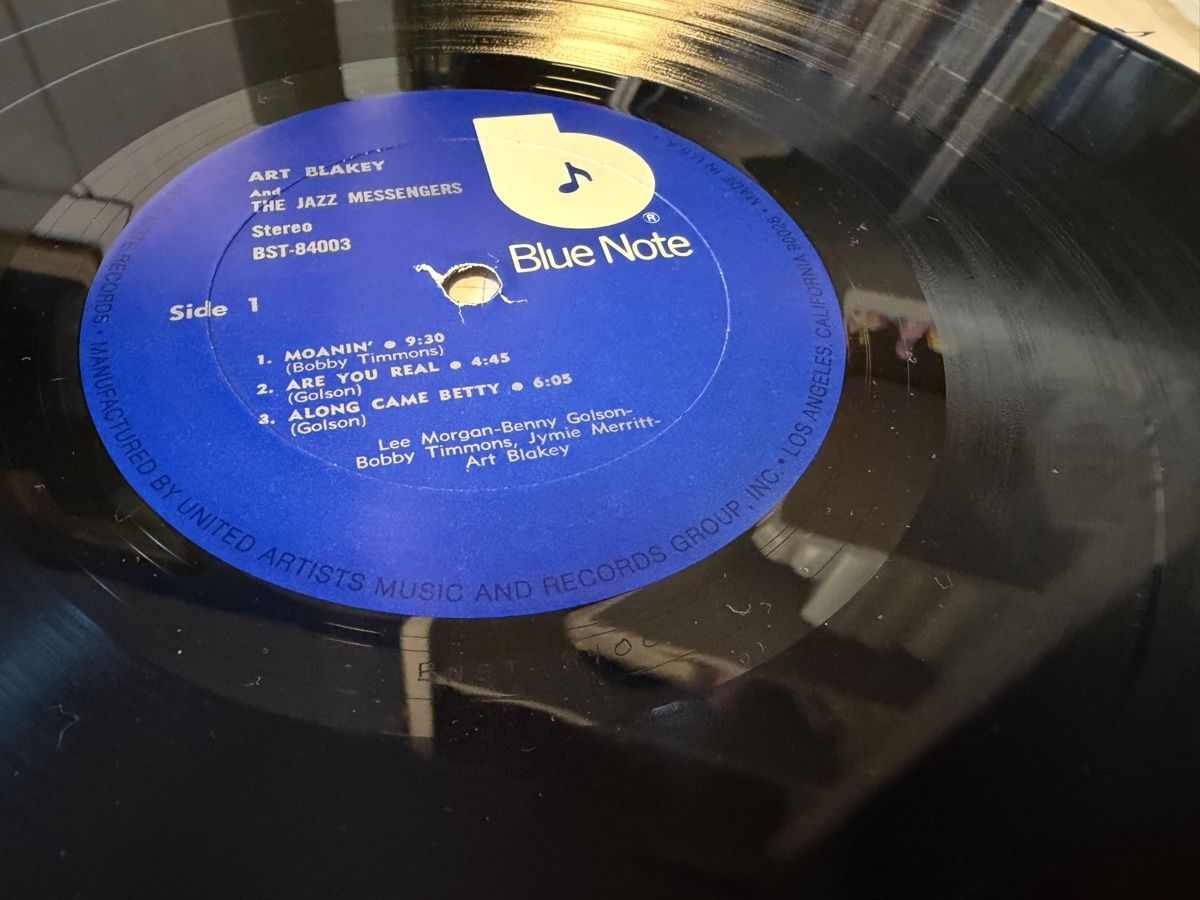 Dischi in vinile: Art Blakey - Moanin' - Jazz Messengers - blue note – Usato da BADEN venduto da Sprinz 5