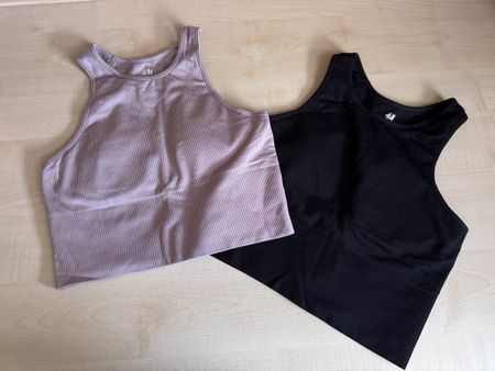 2 débardeurs H&M Sport - taille S