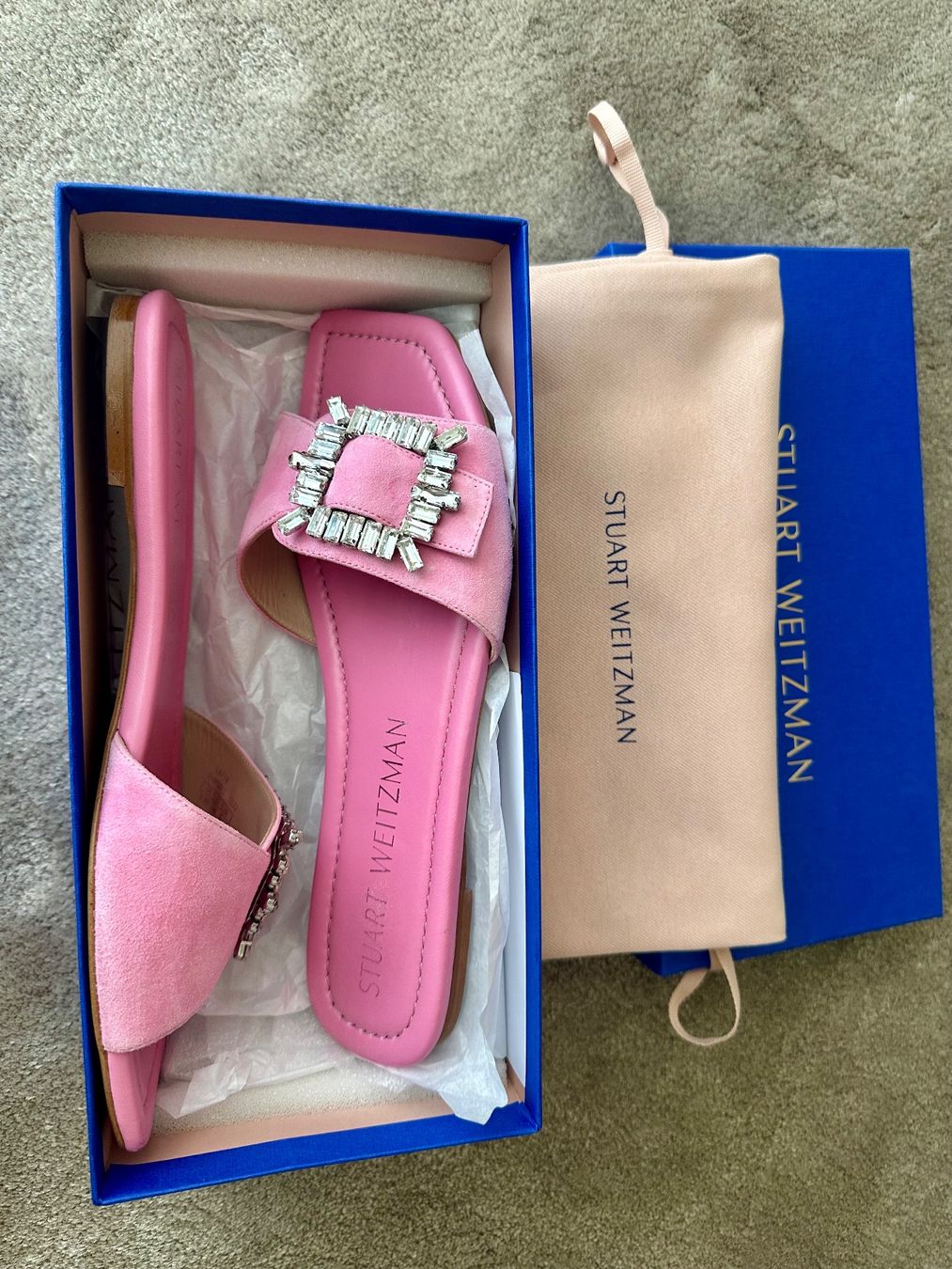 Stuart Weitzman Chaussures femmes: Stuart Weitzman Sandalen pink Grösse 40 neu – Neuf avec emballage d'origine à Zug par sternchen037 2
