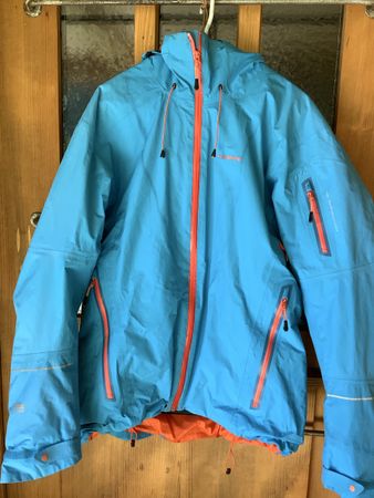 Skijacke Icepeak blau orange Grösse 54 XL Zustand gut